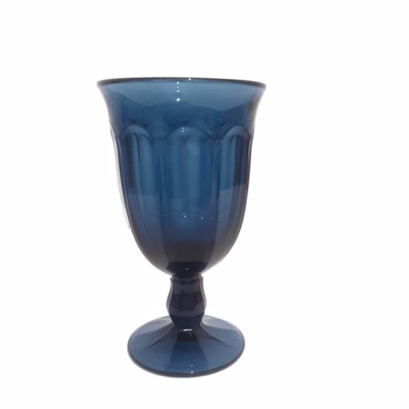 Shaphire blue glasses cups 4 piece set - Picture 3 of 5